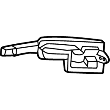 GM 22839642 Turn Signal Lamp, Rear Driver Side 22839642 GM Turn Signal Lamp, Rear Driver Side Illustration 1 of 1