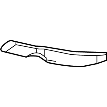GM 22839640 Applique, Rear Driver Side 22839640 GM Applique, Rear Driver Side Illustration 1 of 1