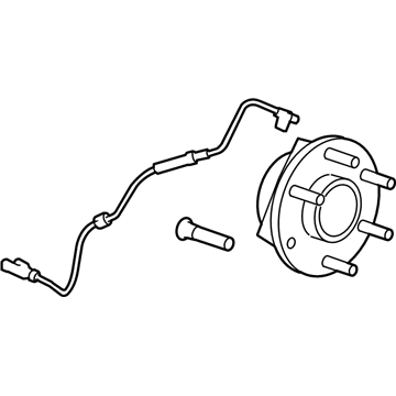 Chevy Silverado 3500 HD Wheel Hub - 84856654