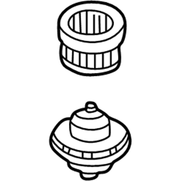 GM 89018747 Blower Motor 89018747 GM Blower Motor Illustration 1 of 1
