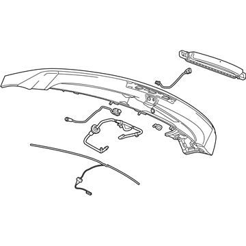 Cadillac XT4 Spoiler - 84804927