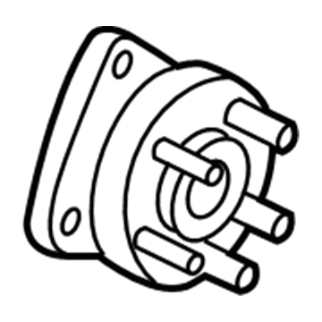 Chevy 12429204 Front Hub & Bearing
