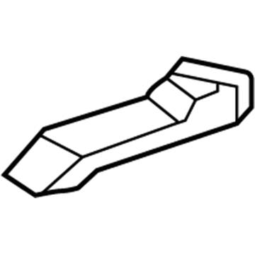 15256413 GM Air Outlet Duct, Front Driver Side Illustration 1 of 1