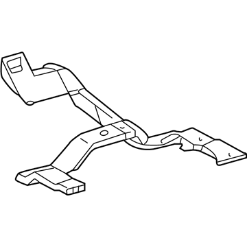GM 25906617 Floor Duct, Driver Side 25906617 GM Floor Duct, Driver Side Illustration 1 of 1