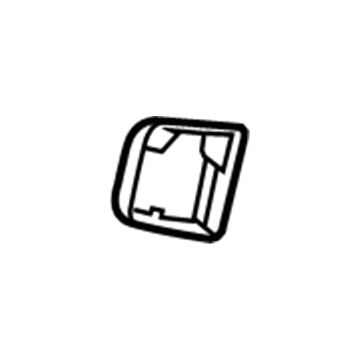 GM 20825159 Armrest Cover, Rear Center 20825159 GM Armrest Cover, Rear Center Illustration 1 of 1
