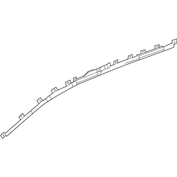 84811477 GM Head Air Bag, Driver Side Illustration 1 of 1