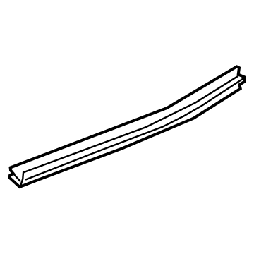 GM 84362007 Belt Weatherstrip, Rear Driver Side 84362007 GM Belt Weatherstrip, Rear Driver Side Illustration 1 of 1