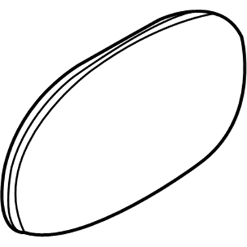 Saturn L100 Car Mirror - 21019069