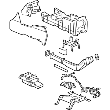 Chevy 88986682 Console Assembly
