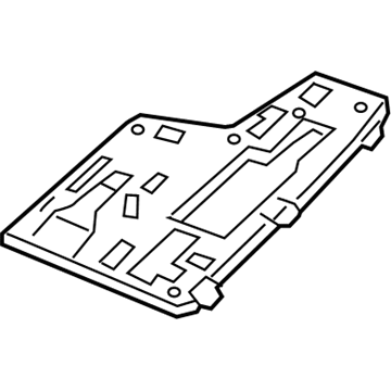 GM 23313613 Mount Bracket, Front Driver Side 23313613 GM Mount Bracket, Front Driver Side Illustration 1 of 1