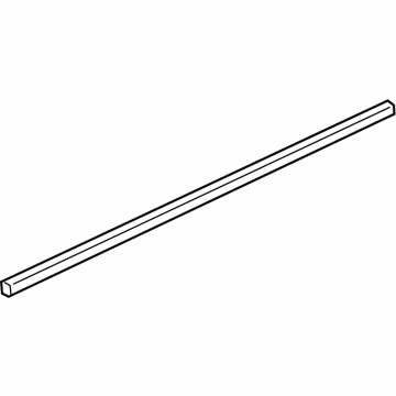 84877476 GM Belt Molding, Rear Passenger Side Illustration 1 of 1