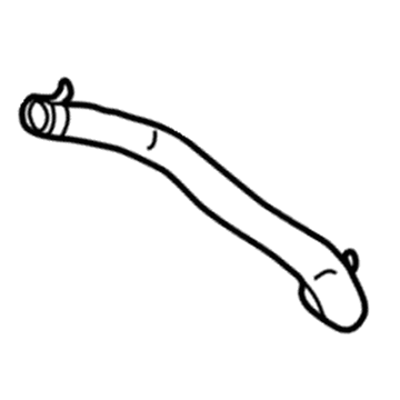 GM 25740124 Upper Hose 25740124 GM Upper Hose Illustration 1 of 1