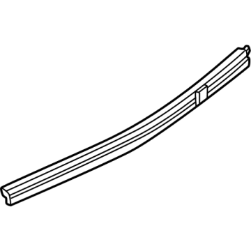 26480152 GM Sealing Strip, Rear Side Door Window Glass Illustration 1 of 1