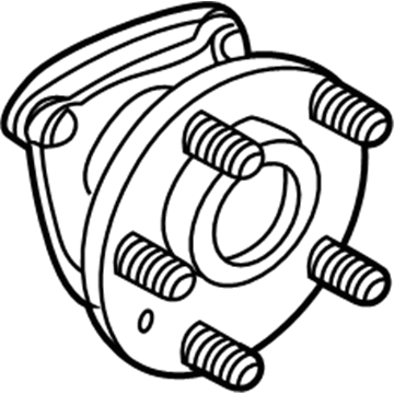 Cadillac Wheel Hub - 89047639
