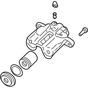 GM 88967247 Caliper 88967247 GM Caliper Illustration 1 of 1