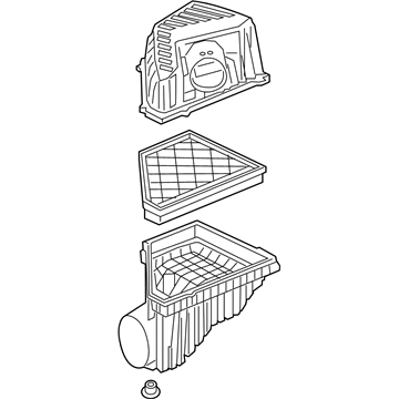 Chevy 85135947 Air Cleaner Assembly