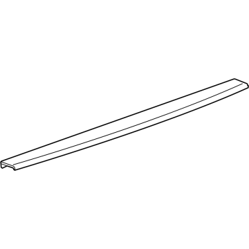 84777541 GM Upper Molding, Rear Illustration 1 of 1