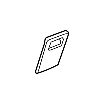 GM 84225043 Rear Cover, Gray 84225043 GM Rear Cover, Gray Illustration 1 of 1