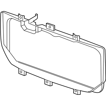 GM 84073555 Inner Grille, Front 84073555 GM Inner Grille, Front Illustration 1 of 1