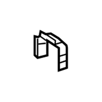 GM 84240690 Upper Reinforcement, Front Passenger Side 84240690 GM Upper Reinforcement, Front Passenger Side Illustration 1 of 1