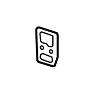 23260282 GM Baffle, Front Driver Side Illustration 1 of 1