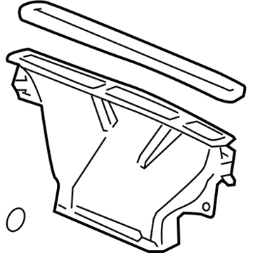 Chevy 22699866 Defroster Nozzle