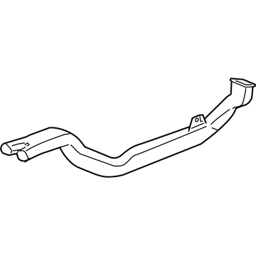 Chevy 22707515 Rear Duct
