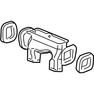 Chevy 15811831 Lower Air Duct