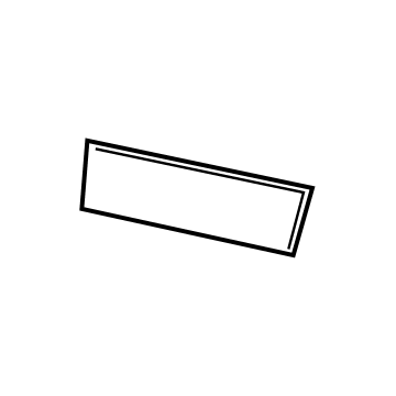 GM 84190292 Sound Absorber, Inner 84190292 GM Sound Absorber, Inner Illustration 1 of 1