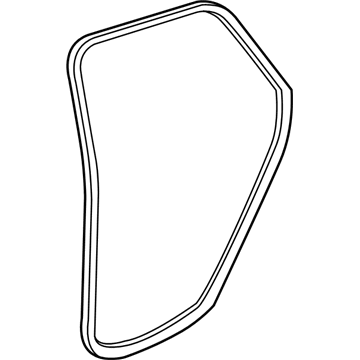 GM 84234127 Weatherstrip On Body 84234127 GM Weatherstrip On Body Illustration 1 of 1