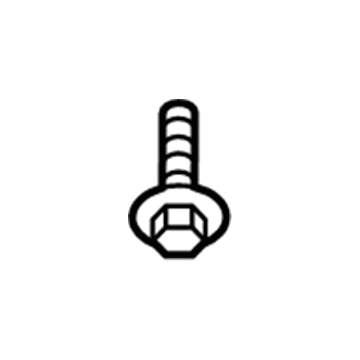 GMC 11516931 Radiator Bolt