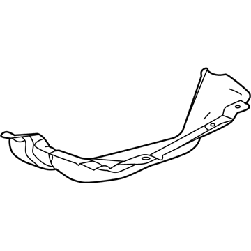 GM 84865597 Tank Shield 84865597 GM Tank Shield Illustration 1 of 1