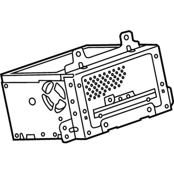 84062126 GM Radio Illustration 1 of 1