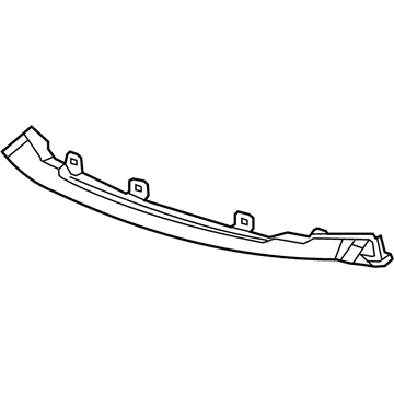 22891428 GM Plenum Panel Illustration 1 of 1