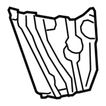 GM 20942161 Bracket 20942161 GM Bracket Illustration 1 of 1
