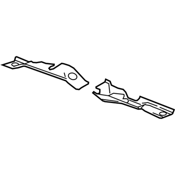 GM 20760583 Sound Absorber, Upper Driver Side 20760583 GM Sound Absorber, Upper Driver Side Illustration 1 of 1
