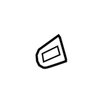 GM 92157439 Handle, Outside Gasket 92157439 GM Handle, Outside Gasket Illustration 1 of 1