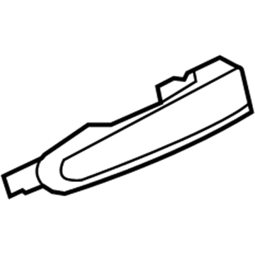 Pontiac Exterior Door Handle - 92214647