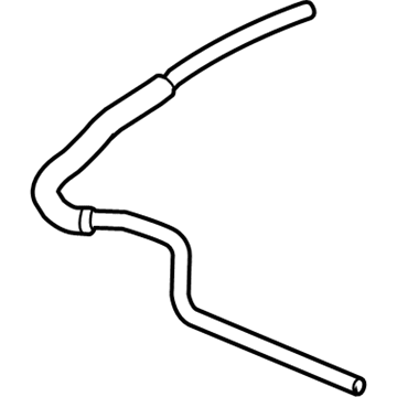GM 25793412 Overflow Hose 25793412 GM Overflow Hose Illustration 1 of 1