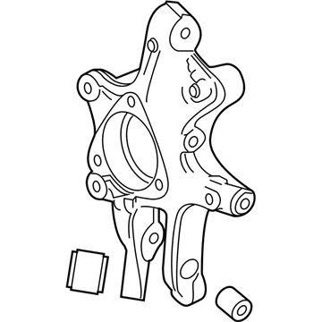 GM 23311305 Knuckle, Rear Driver Side 23311305 GM Knuckle, Rear Driver Side Illustration 1 of 1