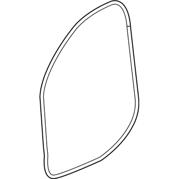 Chevy Equinox Weather Strip - 23282071