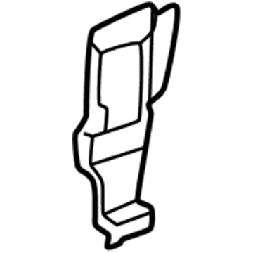 15114367 GM Jack Bracket, Passenger Side Illustration 1 of 1