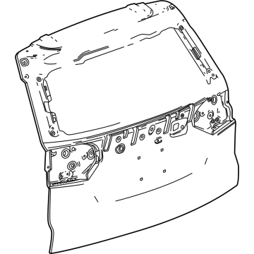 GM 26409554 Gate Assembly-Lift 26409554 GM Gate Assembly-Lift Illustration 1 of 1