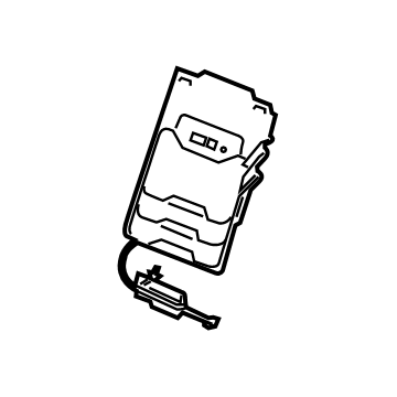 Cadillac 13552553 Lumbar Support