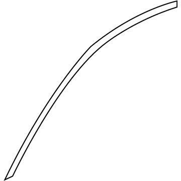 Cadillac CT4 Door Moldings - 23181430
