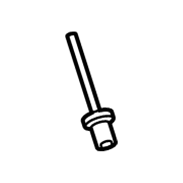 9434229 GM Reveal Molding Rivet Illustration 1 of 1