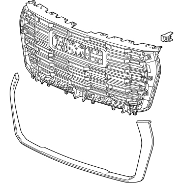GMC 84977529 Grille Assembly