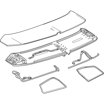 Cadillac OPTIQ Spoiler - 85098466
