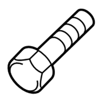 GM 11546896 Stabilizer Bar Bolt 11546896 GM Stabilizer Bar Bolt Illustration 1 of 1