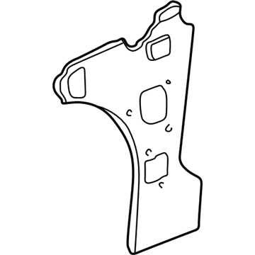 Pontiac 89023819 Pillar Reinforcement